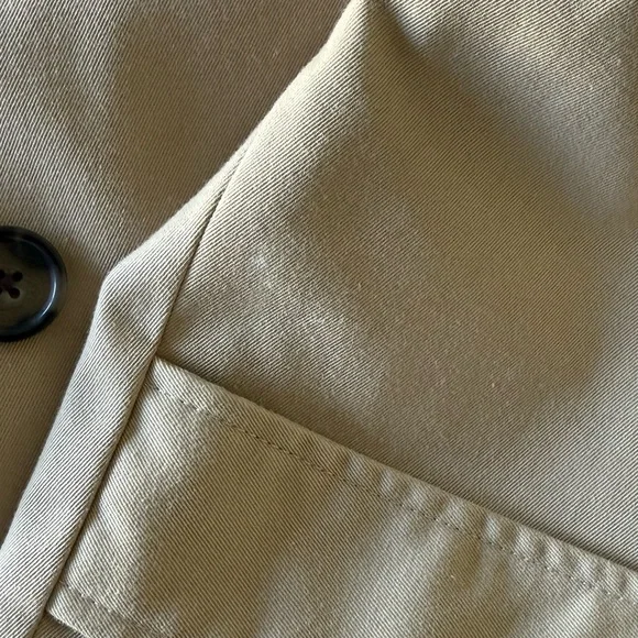 New Officine Generale cotton waterproof trench coat - Picture 6 of 6